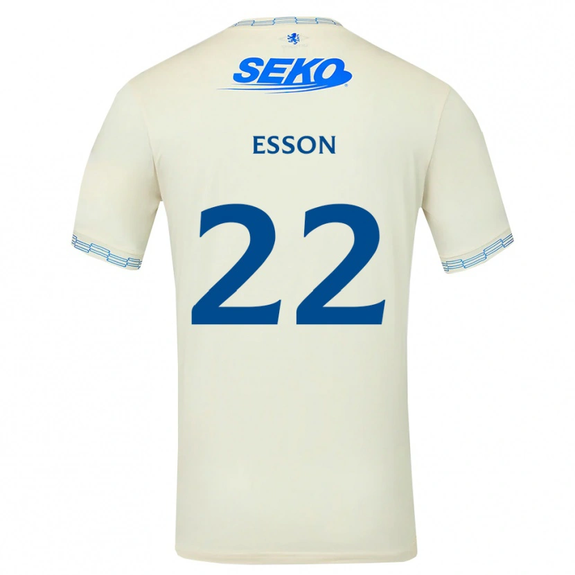 Danxen Men Victoria Esson #22 Deepsky Blue White Away Jersey 2026/27 T-Shirt