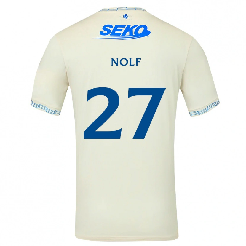Danxen Men Madeline Nolf #27 Deepsky Blue White Away Jersey 2026/27 T-Shirt