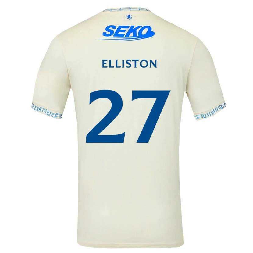 Danxen Men Maddie Elliston #27 Deepsky Blue White Away Jersey 2026/27 T-Shirt