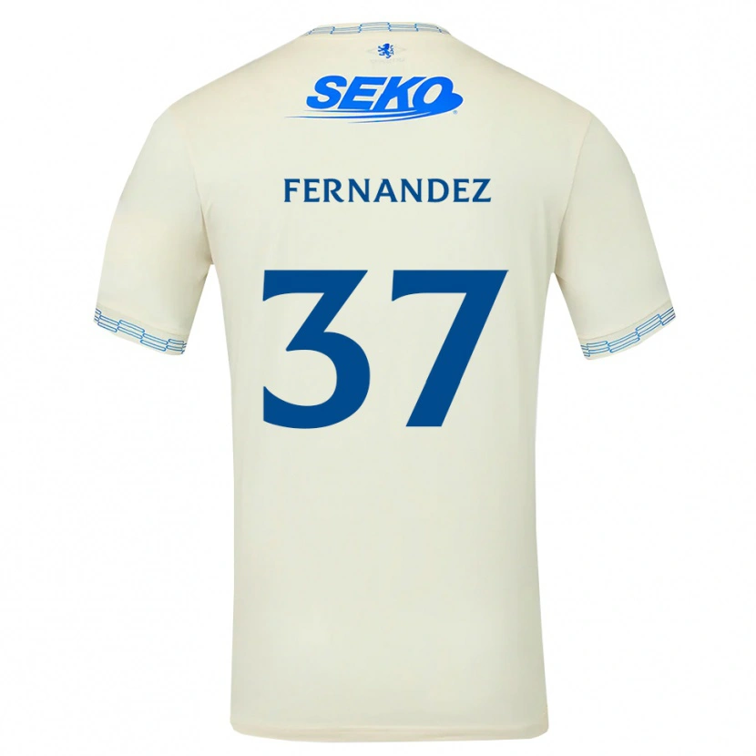 Danxen Men Emmanuel Fernandez #37 Deepsky Blue White Away Jersey 2026/27 T-Shirt