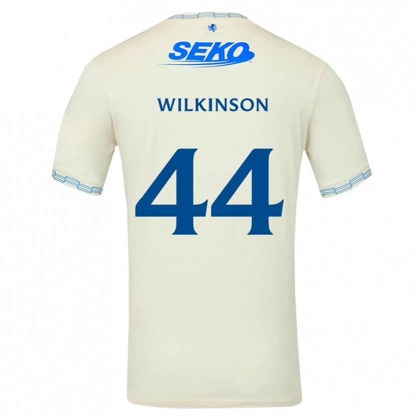 Danxen Men Katie Wilkinson #44 Deepsky Blue White Away Jersey 2026/27 T-Shirt