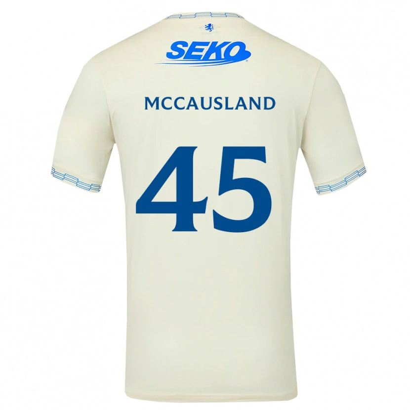Danxen Men Ross Mccausland #45 Deepsky Blue White Away Jersey 2026/27 T-Shirt