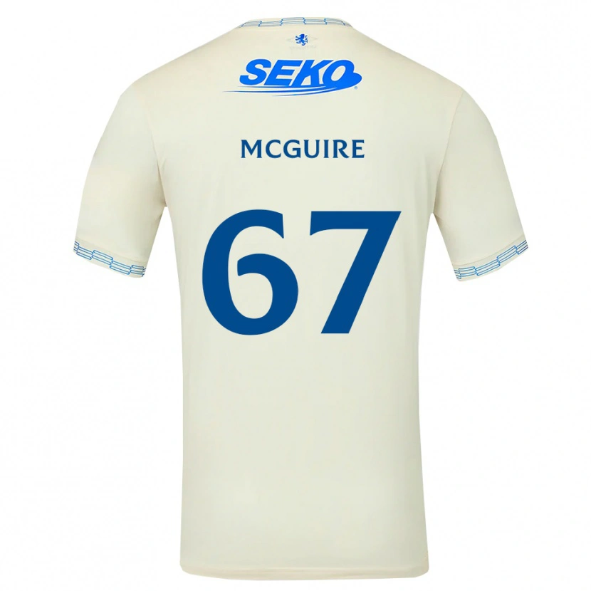 Danxen Men Rydnn Mcguire #67 Deepsky Blue White Away Jersey 2026/27 T-Shirt