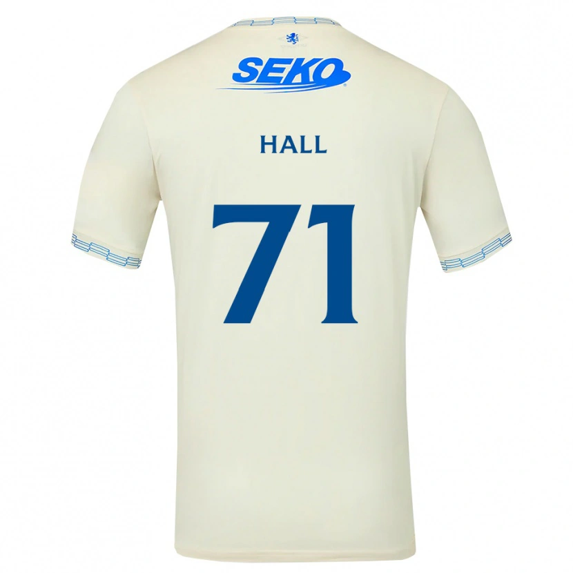 Danxen Men Ruaridh Hall #71 Deepsky Blue White Away Jersey 2026/27 T-Shirt