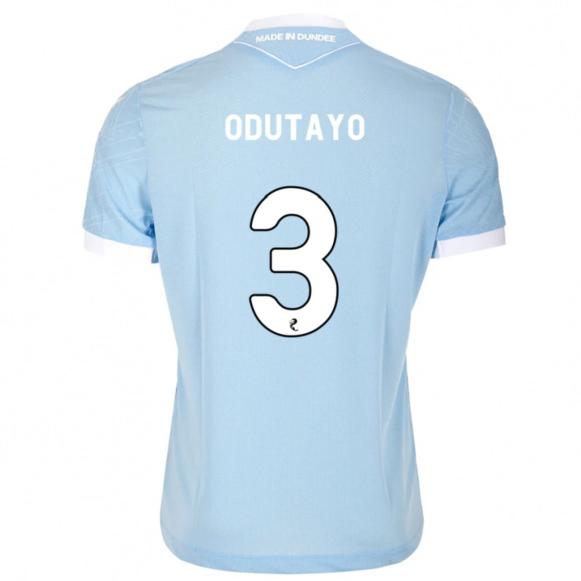 Danxen Men Idris Odutayo #3 Lightsky Blue White Away Jersey 2026/27 T-Shirt