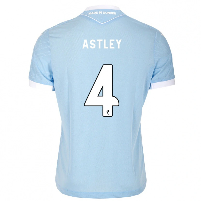 Danxen Men Ryan Astley #4 Lightsky Blue White Away Jersey 2026/27 T-Shirt