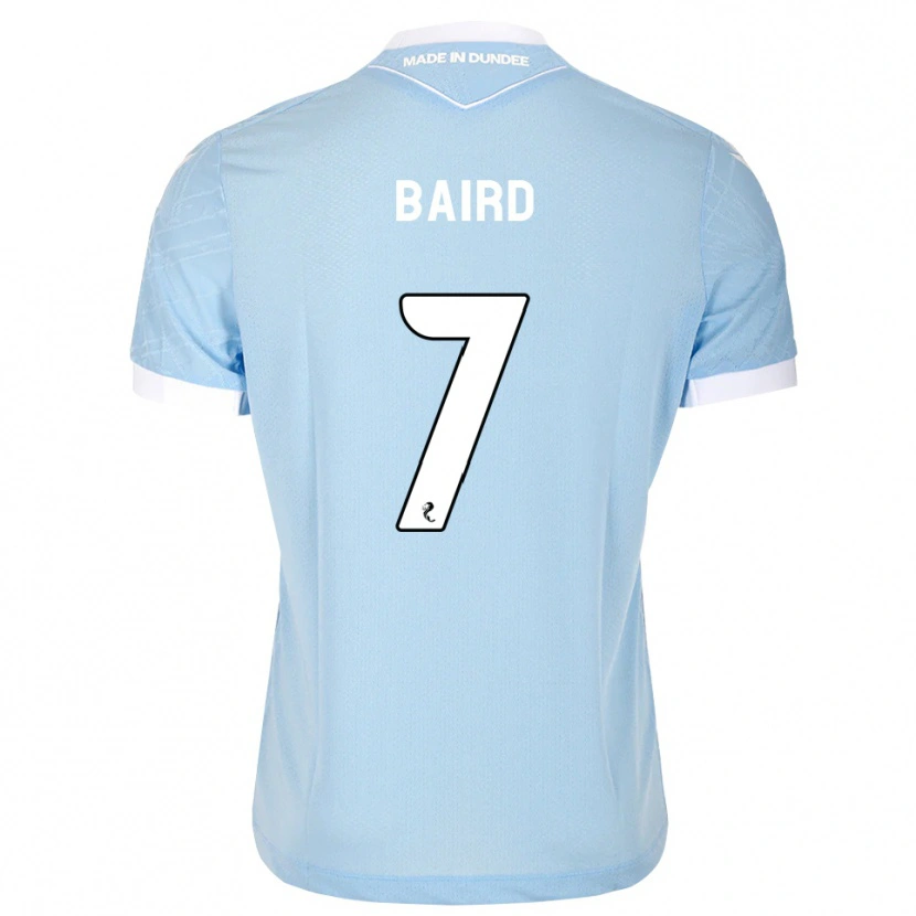 Danxen Men Wallace Baird #7 Lightsky Blue White Away Jersey 2026/27 T-Shirt