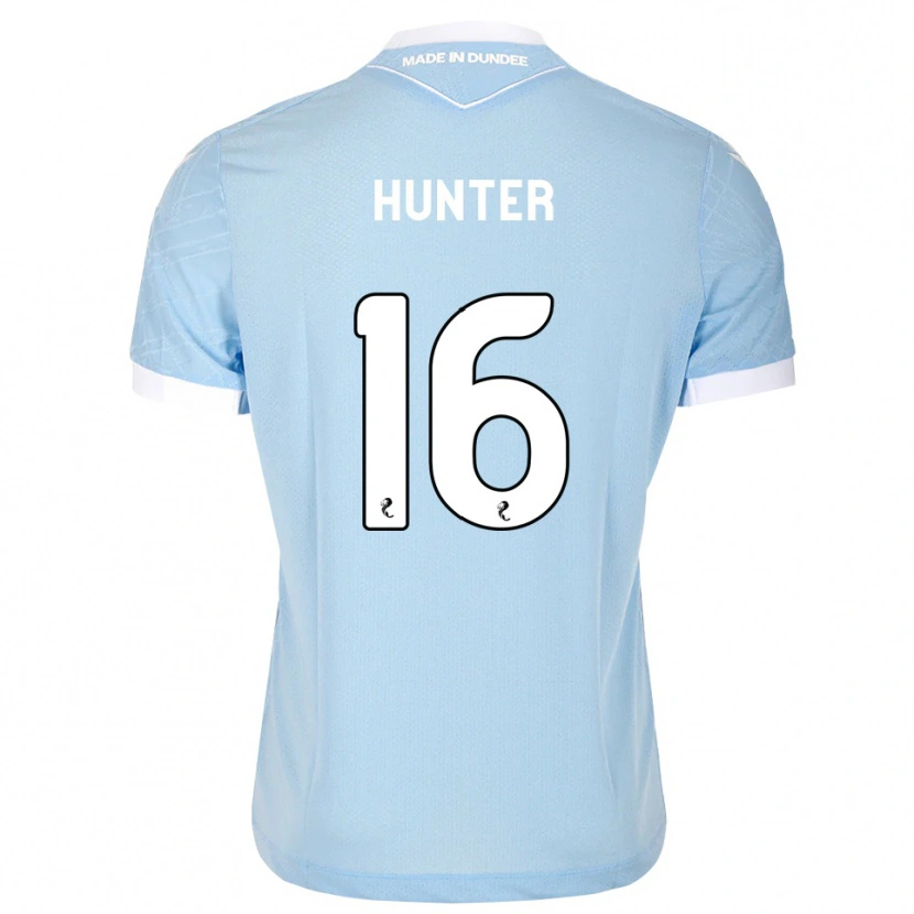 Danxen Men Michael Hunter #16 Lightsky Blue White Away Jersey 2026/27 T-Shirt