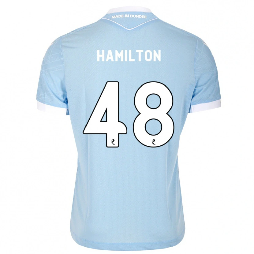 Danxen Men Ethan Hamilton #48 Lightsky Blue White Away Jersey 2026/27 T-Shirt