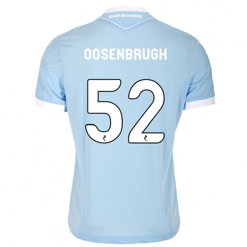 Danxen Men Charley Oosenbrugh #52 Lightsky Blue White Away Jersey 2026/27 T-Shirt