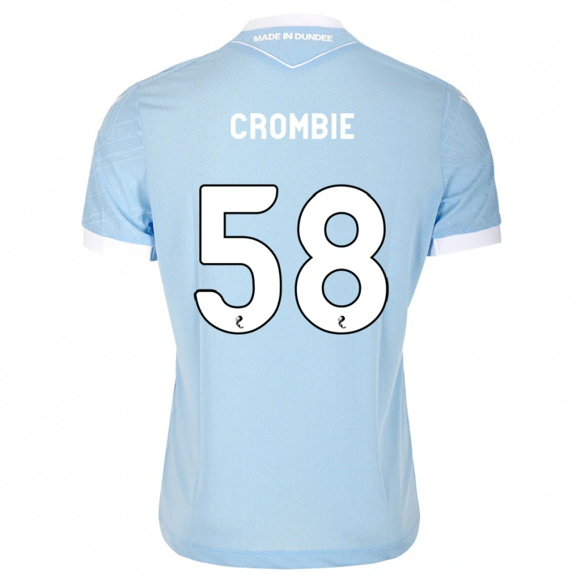 Danxen Men Ethan Crombie #58 Lightsky Blue White Away Jersey 2026/27 T-Shirt