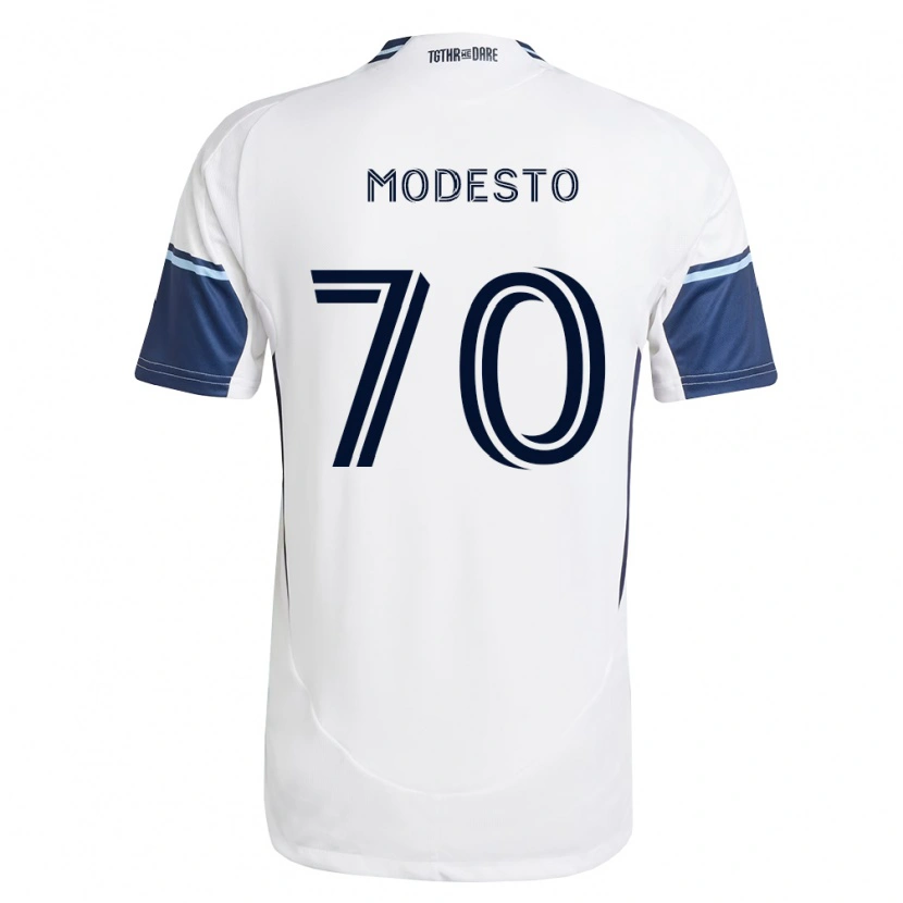Danxen Men Rui Modesto #70 White Royal Blue Home Jersey 2026/27 T-Shirt