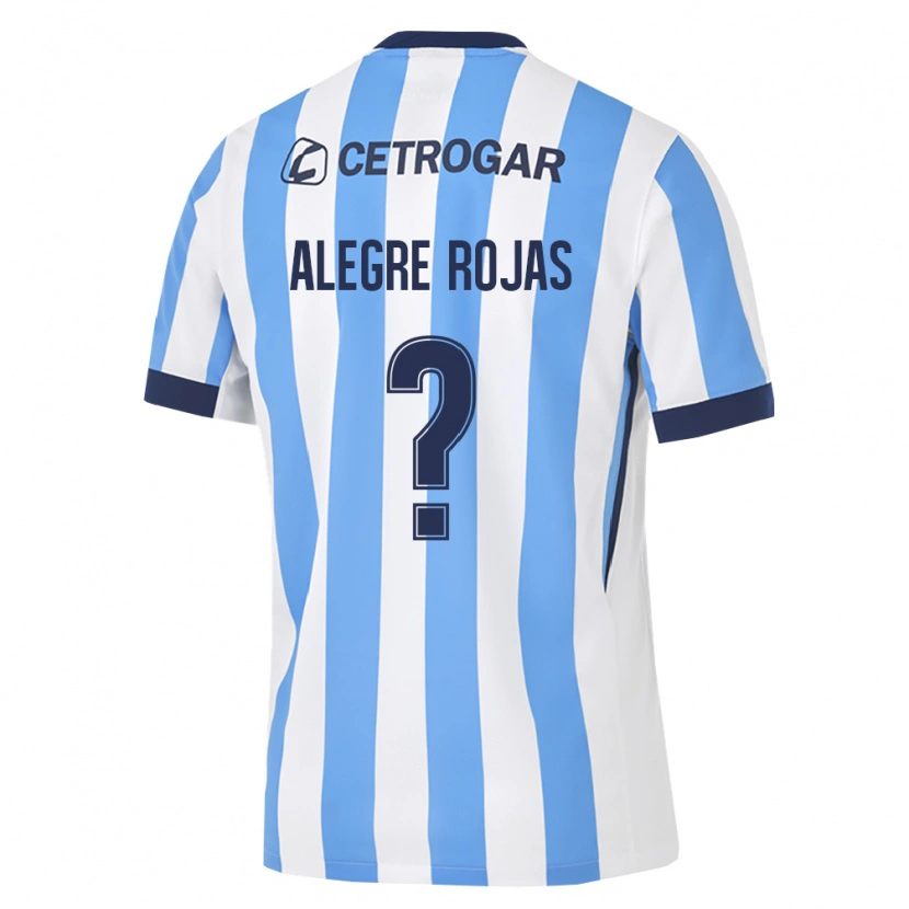 Danxen Women Gerardo Alegre Rojas #0 Light Blue White Black Home Jersey 2026/27 T-Shirt
