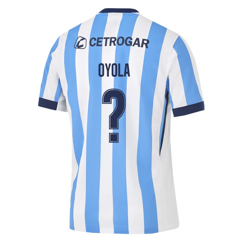 Danxen Women Cristian Oyola #0 Light Blue White Black Home Jersey 2026/27 T-Shirt