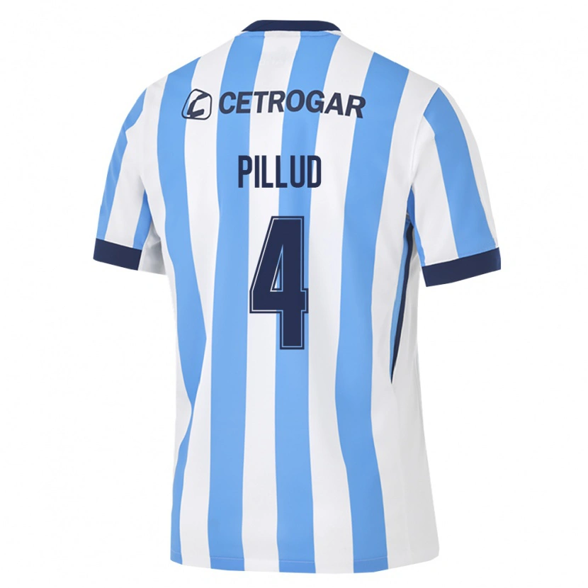 Danxen Women Ivan Pillud #4 Light Blue White Black Home Jersey 2026/27 T-Shirt