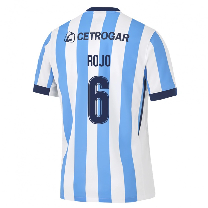 Danxen Women Marcos Rojo #6 Light Blue White Black Home Jersey 2026/27 T-Shirt