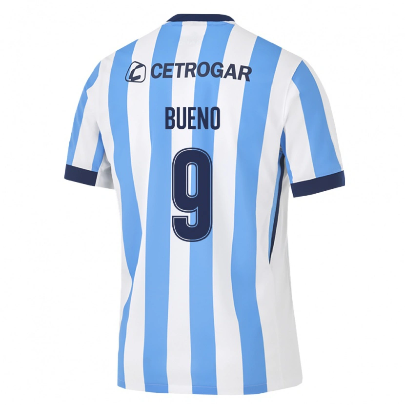 Danxen Women Rocío Bueno #9 Light Blue White Black Home Jersey 2026/27 T-Shirt