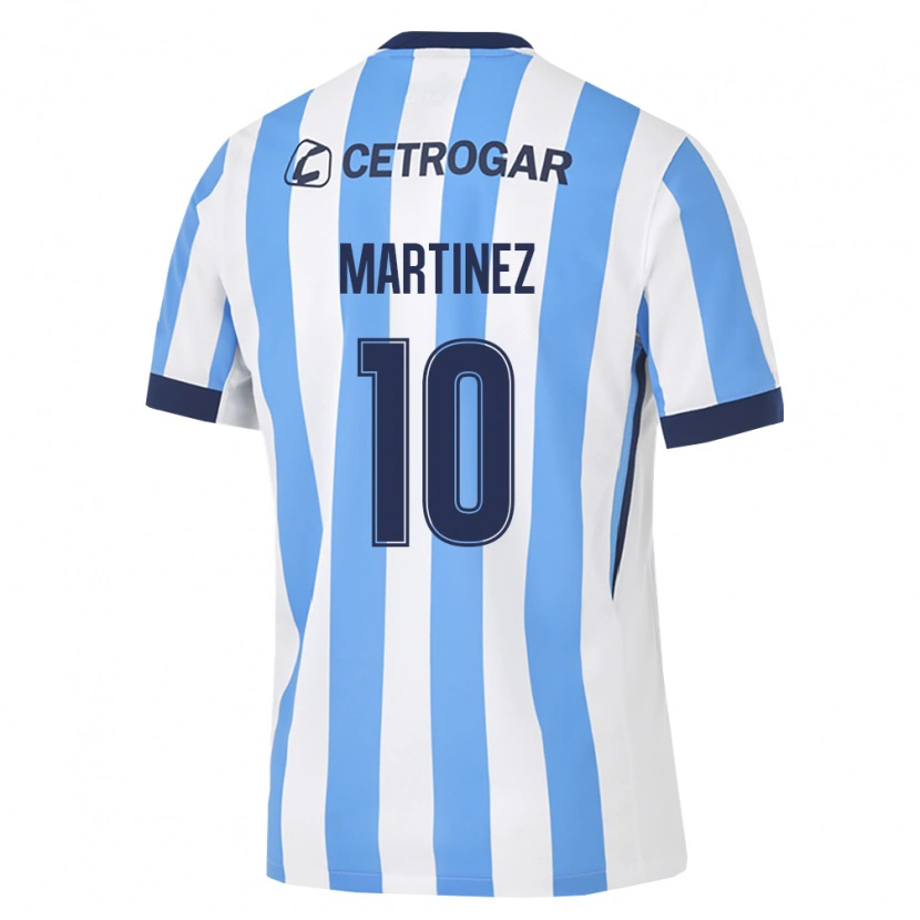 Danxen Women Roger Martinez #10 Light Blue White Black Home Jersey 2026/27 T-Shirt
