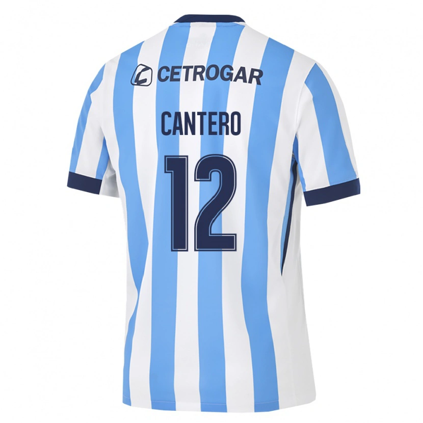 Danxen Women Milton Cantero #12 Light Blue White Black Home Jersey 2026/27 T-Shirt