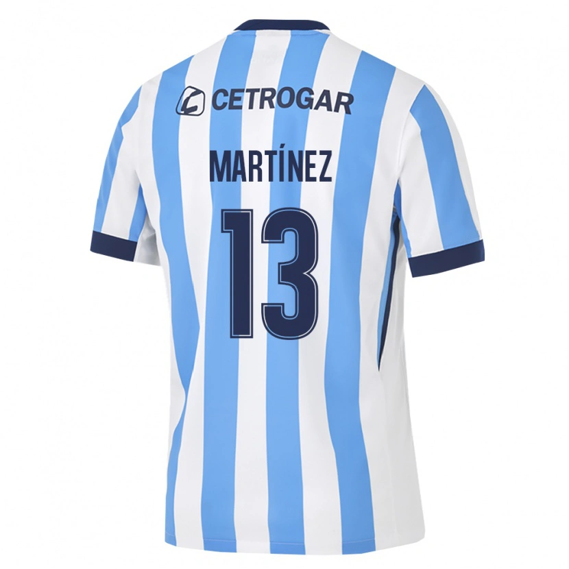 Danxen Women Mateo Martínez #13 Light Blue White Black Home Jersey 2026/27 T-Shirt