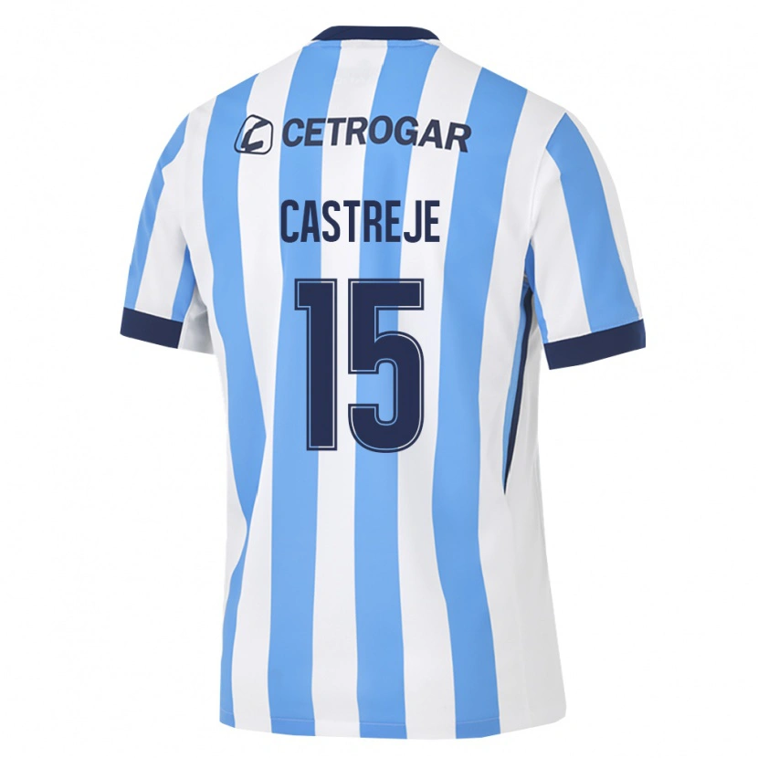 Danxen Women Bautista Castreje #15 Light Blue White Black Home Jersey 2026/27 T-Shirt