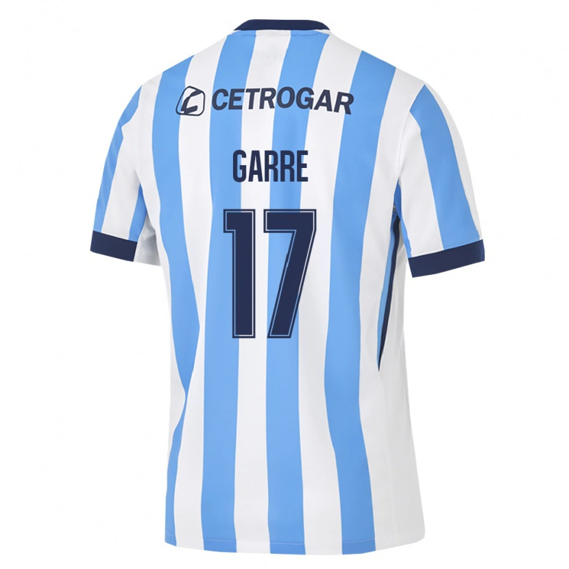Danxen Women Benjamin Garre #17 Light Blue White Black Home Jersey 2026/27 T-Shirt