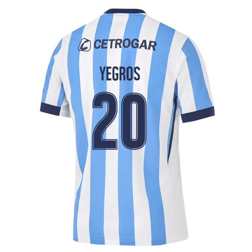 Danxen Women Alexis Yegros #20 Light Blue White Black Home Jersey 2026/27 T-Shirt