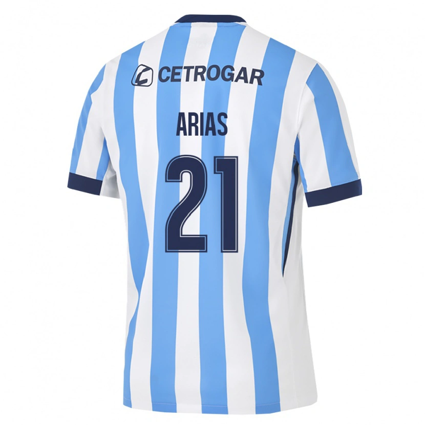 Danxen Women Gabriel Arias #21 Light Blue White Black Home Jersey 2026/27 T-Shirt