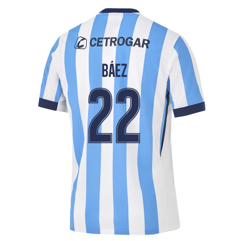 Danxen Women Santino Báez #22 Light Blue White Black Home Jersey 2026/27 T-Shirt