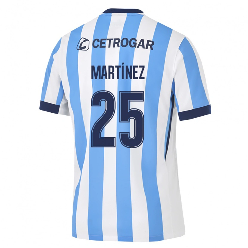 Danxen Women Ailén Martínez #25 Light Blue White Black Home Jersey 2026/27 T-Shirt