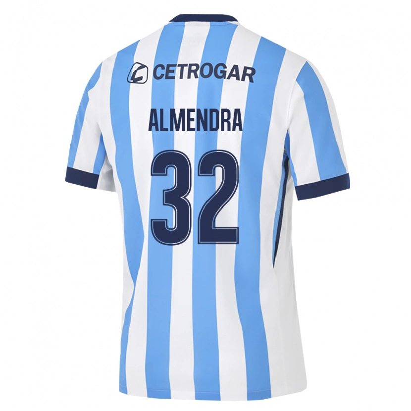 Danxen Women Agustin Almendra #32 Light Blue White Black Home Jersey 2026/27 T-Shirt