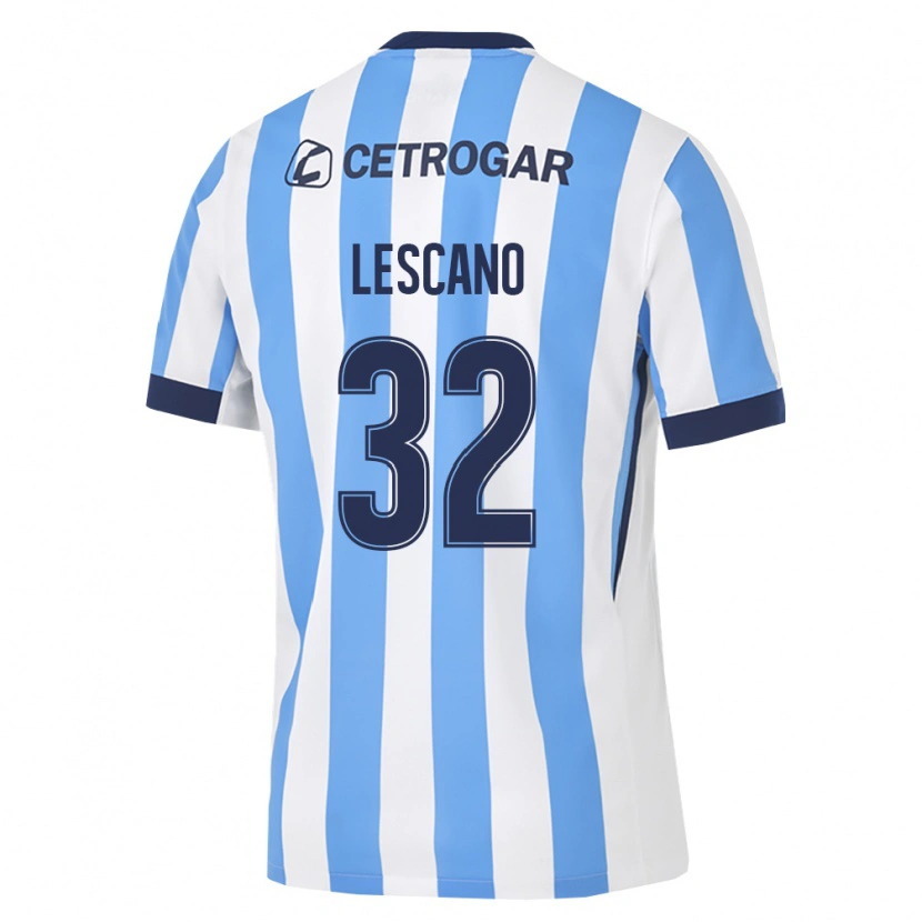 Danxen Women Macarena Lescano #32 Light Blue White Black Home Jersey 2026/27 T-Shirt