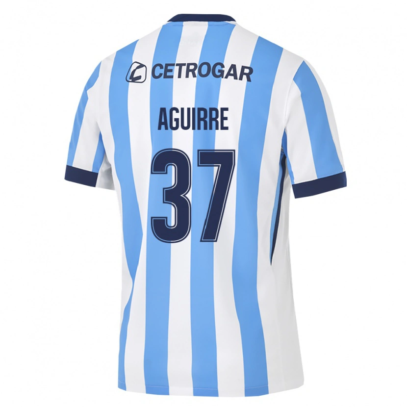 Danxen Women Santino Aguirre #37 Light Blue White Black Home Jersey 2026/27 T-Shirt