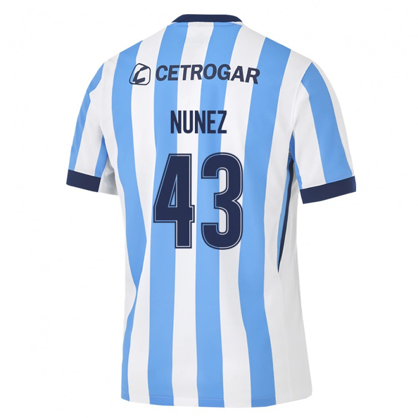 Danxen Women Lucas Nunez #43 Light Blue White Black Home Jersey 2026/27 T-Shirt