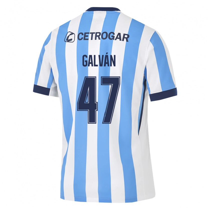 Danxen Women Ignacio Galvan #47 Light Blue White Black Home Jersey 2026/27 T-Shirt