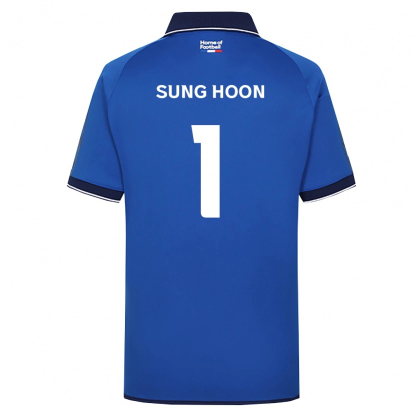Danxen Women Sung-Hoon Cho #1 Royal Blue White Red Home Jersey 2026/27 T-Shirt