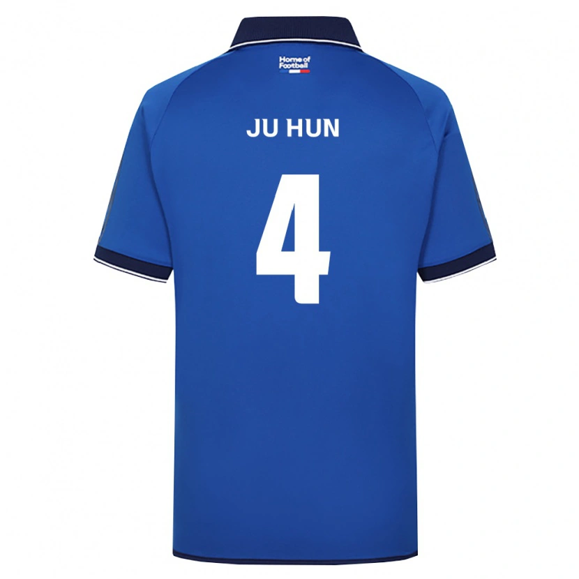 Danxen Women Ju-Hun Song #4 Royal Blue White Red Home Jersey 2026/27 T-Shirt