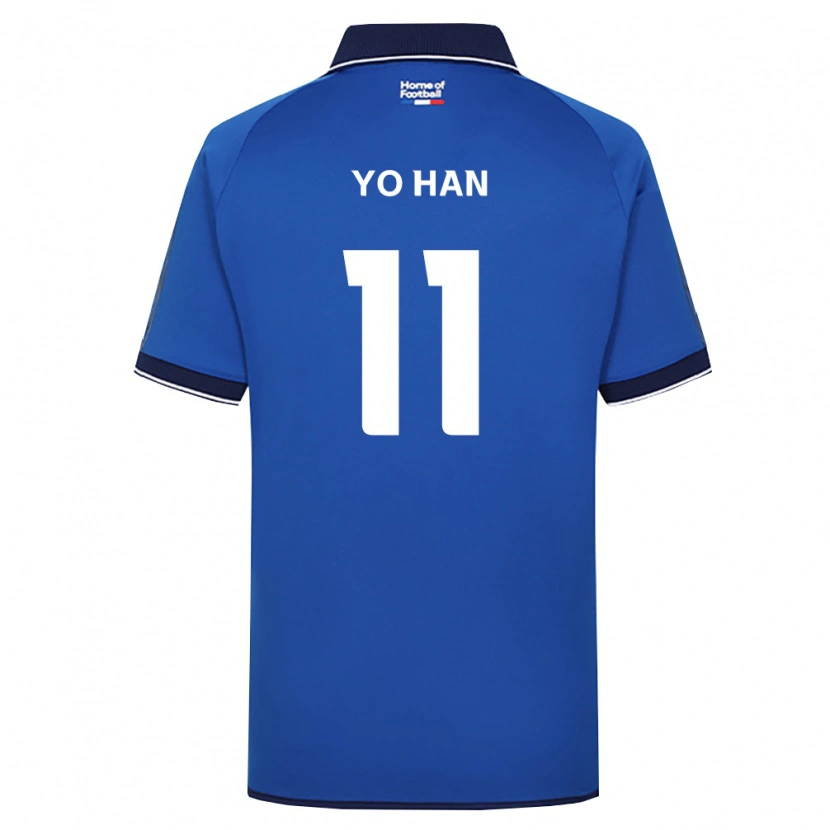 Danxen Women Yo-Han Jang #11 Royal Blue White Red Home Jersey 2026/27 T-Shirt