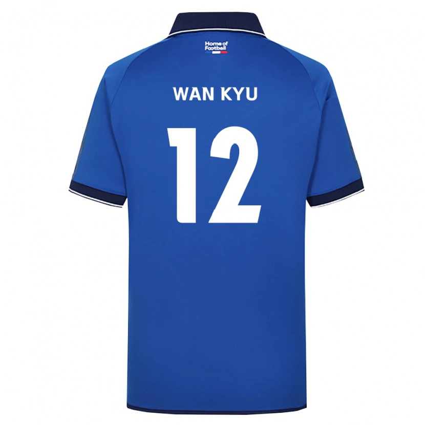 Danxen Women Wan-Kyu Kwon #12 Royal Blue White Red Home Jersey 2026/27 T-Shirt
