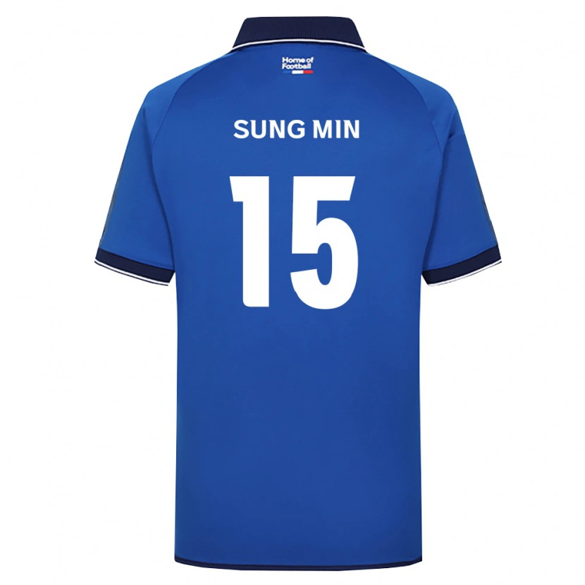 Danxen Women Sung-Min Jung #15 Royal Blue White Red Home Jersey 2026/27 T-Shirt