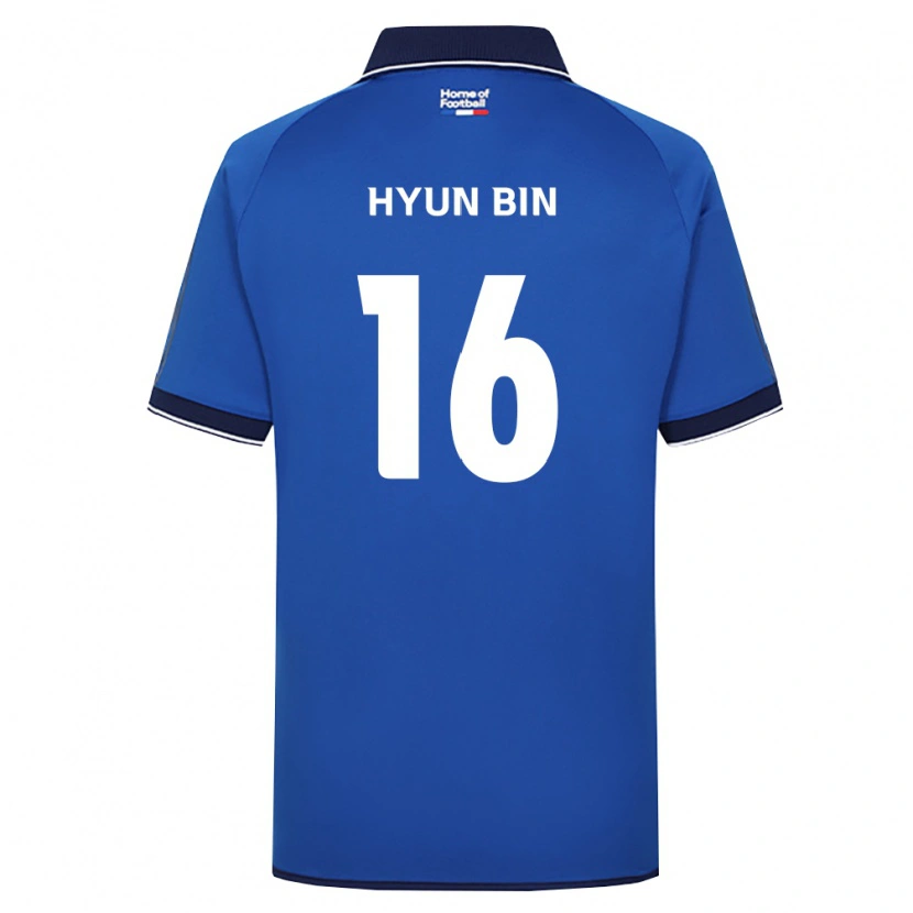 Danxen Women Hyun-Bin Park #16 Royal Blue White Red Home Jersey 2026/27 T-Shirt