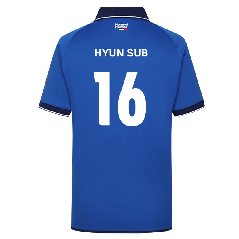 Danxen Women Hyun-Sub Lim #16 Royal Blue White Red Home Jersey 2026/27 T-Shirt