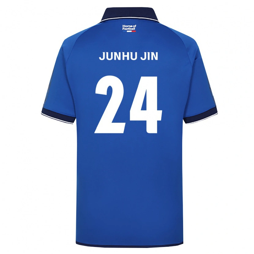 Danxen Women Junhu Jin #24 Royal Blue White Red Home Jersey 2026/27 T-Shirt