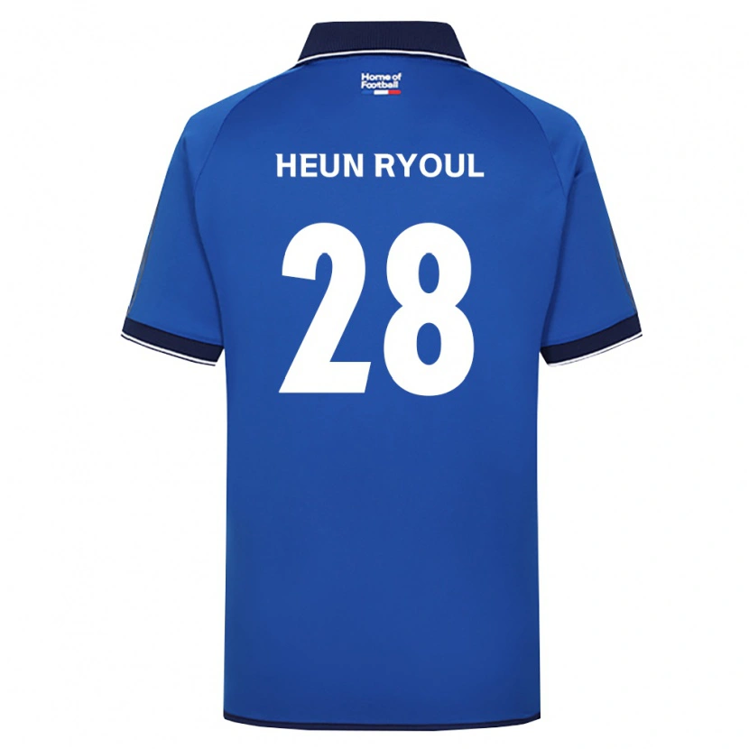 Danxen Women Heun-Ryoul Lee #28 Royal Blue White Red Home Jersey 2026/27 T-Shirt