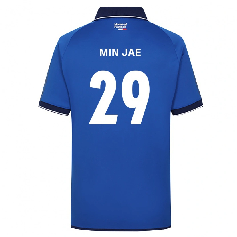 Danxen Women Min-Jae Kim #29 Royal Blue White Red Home Jersey 2026/27 T-Shirt