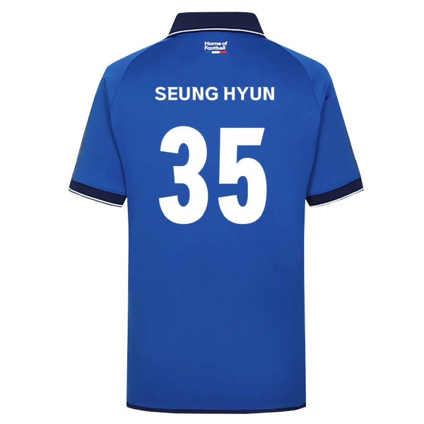 Danxen Women Seung-Hyun Kim #35 Royal Blue White Red Home Jersey 2026/27 T-Shirt