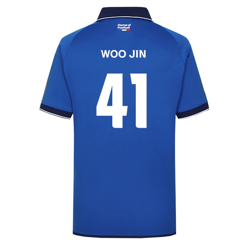 Danxen Women Woo-Jin Kim #41 Royal Blue White Red Home Jersey 2026/27 T-Shirt