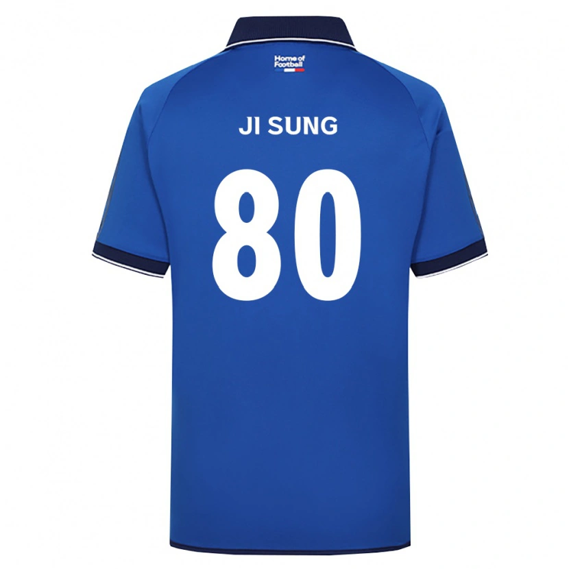 Danxen Women Ji-Sung Kim #80 Royal Blue White Red Home Jersey 2026/27 T-Shirt