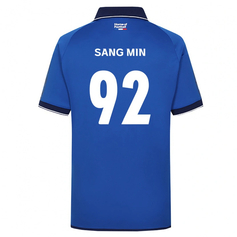 Danxen Women Sang-Min Lee #92 Royal Blue White Red Home Jersey 2026/27 T-Shirt