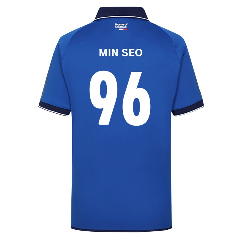 Danxen Women Min-Seo Koo #96 Royal Blue White Red Home Jersey 2026/27 T-Shirt